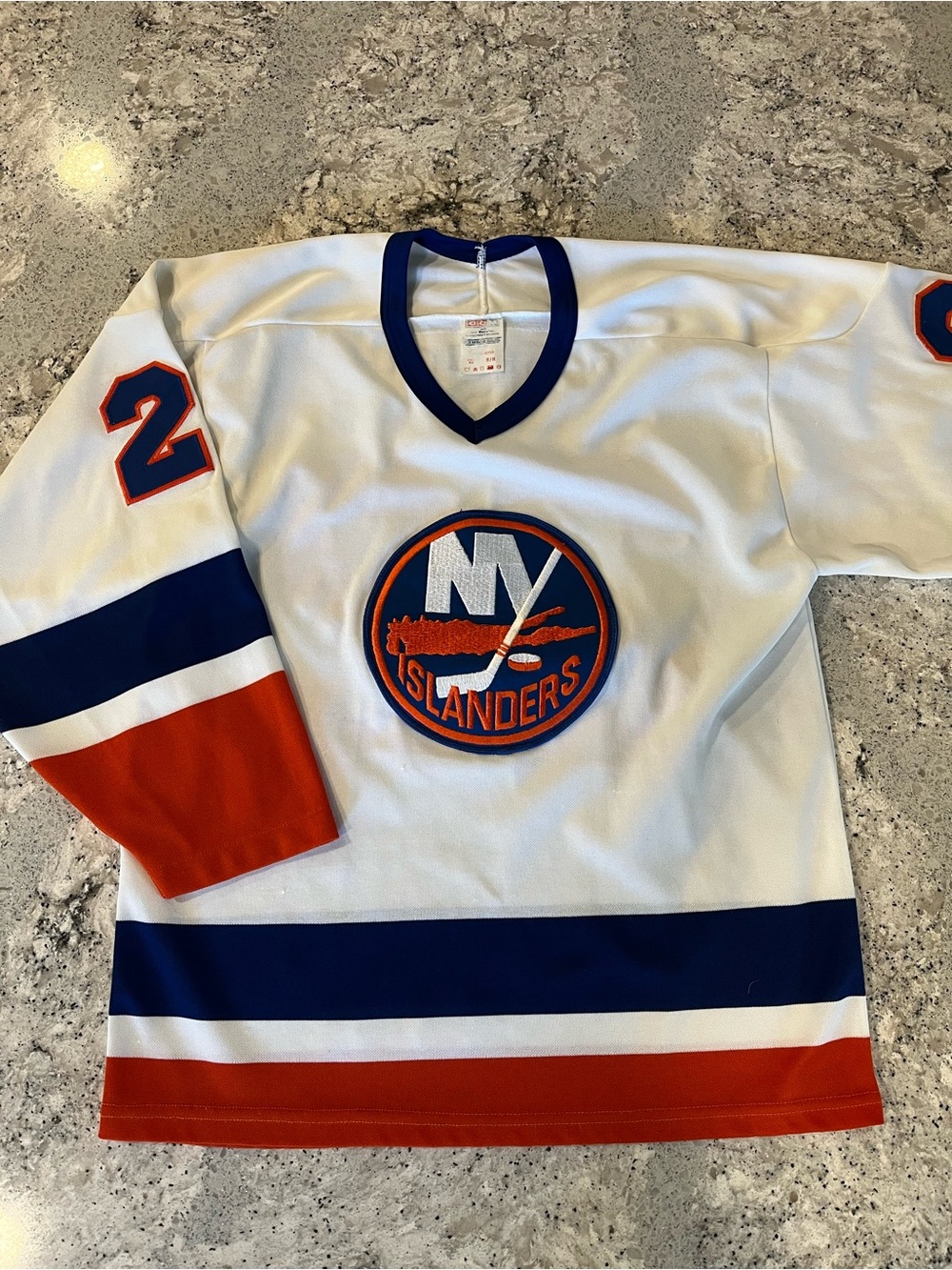 Vintage CCM New York Islanders Mike Bossy Jersey